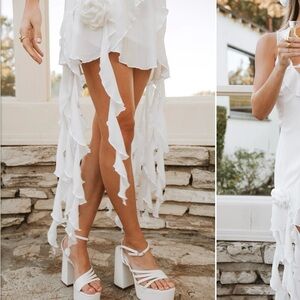 Ramona ruffle dress. Show me your mumu